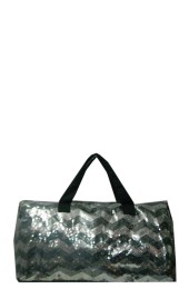 Sequin Duffle Bag-ZIQ592/GR